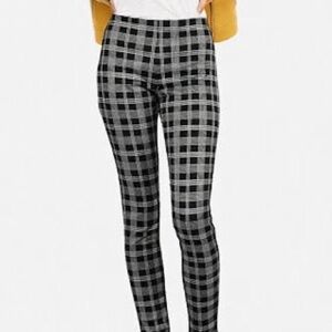 Express plaid leggings
